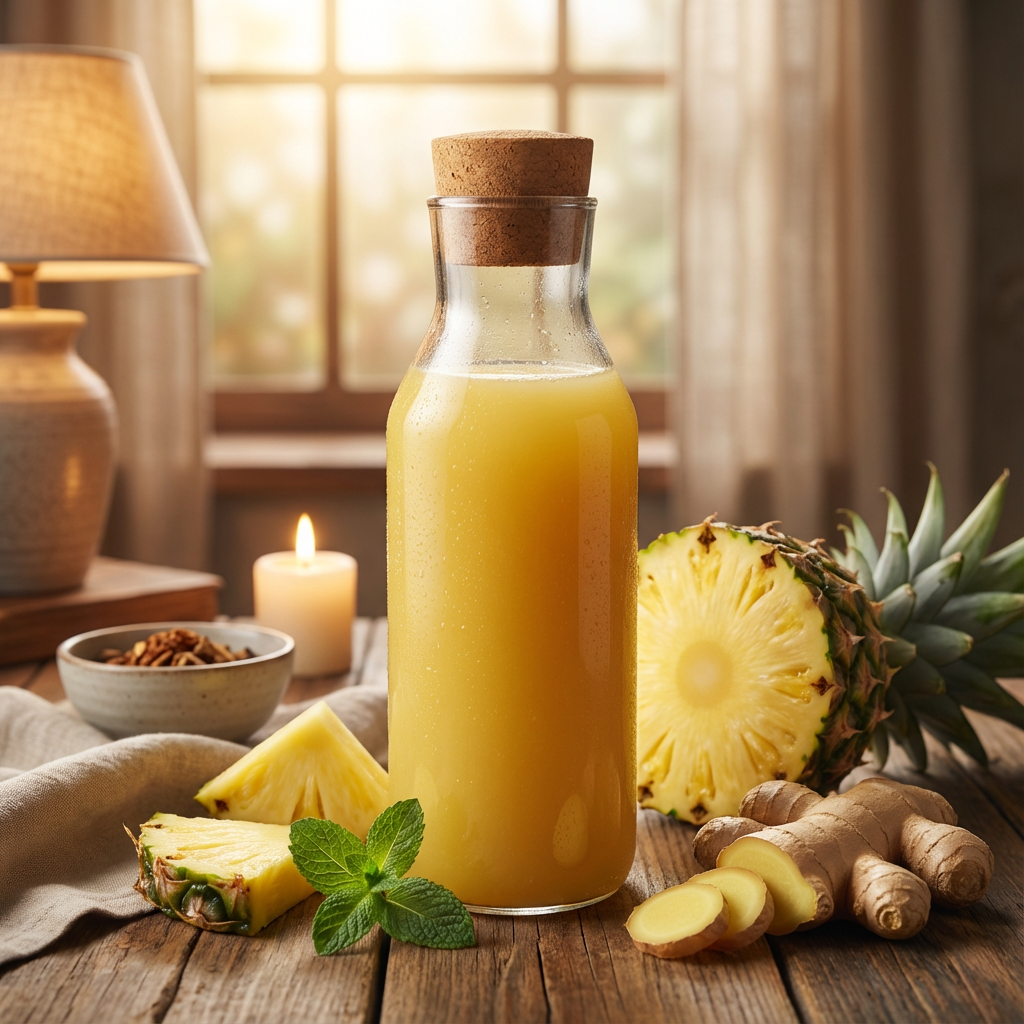 ترمس أناناس بالزنجبيل